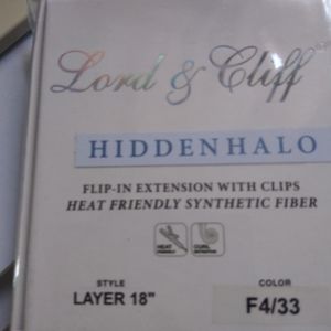 Lord & cliff hidden halo hair